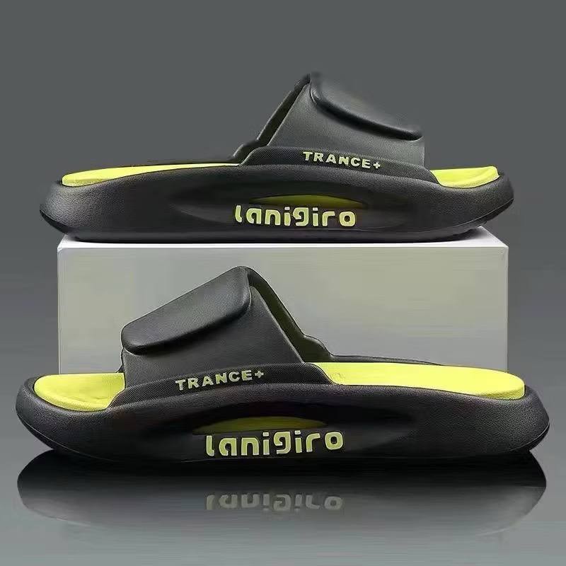 Unisex Trance Men's Shoes Women Slippers Kasut Lelaki Wanita Perempuan Sandals Indoor House Slippers