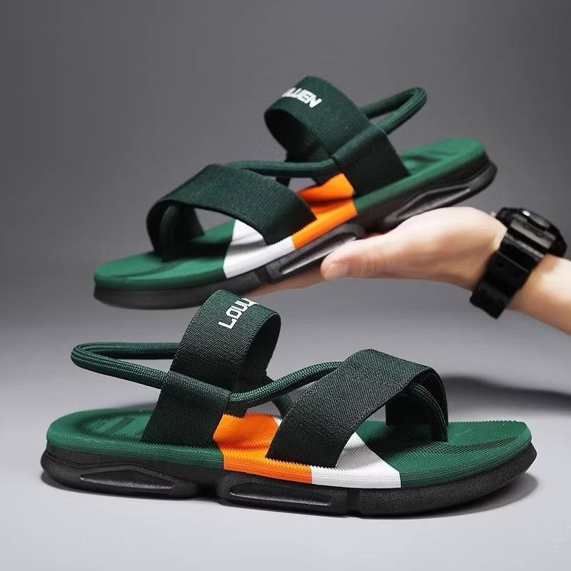 Summer New Style Casual Sandals Men's Outer Wear Thick-Soled Men's Sandals Slippers Trendy Beach Shoes Men