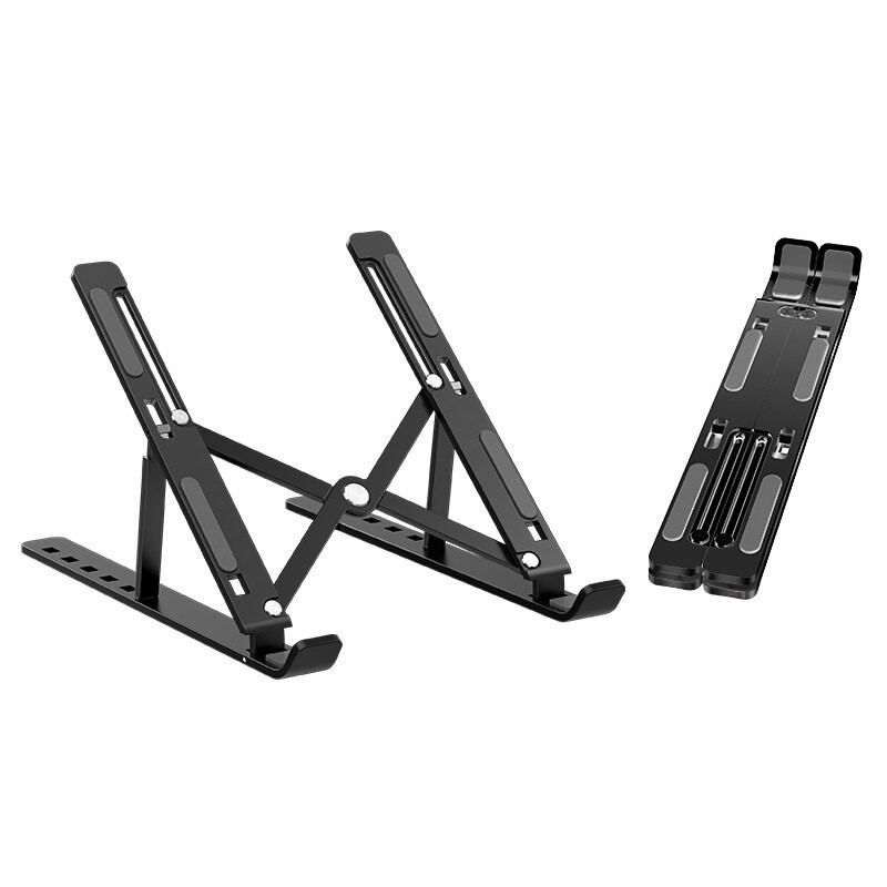 MC N8 Adjustable Laptop Stand Aluminum for Macbook Tablet Notebook Stand Table Cooling Pad Foldable Laptop Holder
