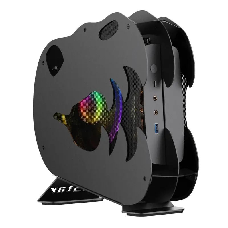 Mini Gaming PC AMD Ryzen 7 7735H Up To 4.75GHz RX 6600M DDR5 32GB RAM 1TB PCIe SSD 4K Dual Display USB3.2 Windows11 Mini PC For Gaming And Office