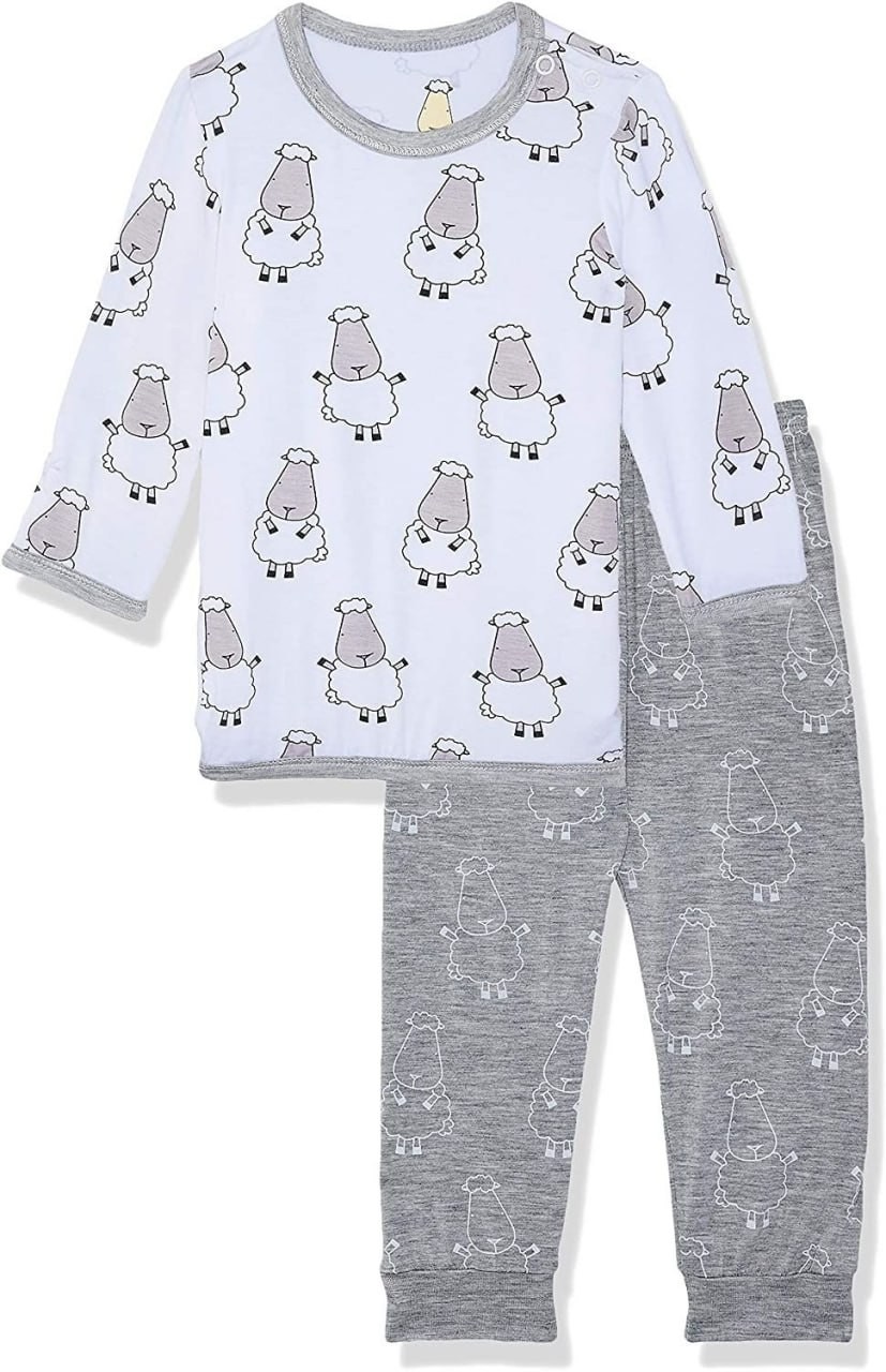 Baa Baa Sheepz Baby Long Sleeve Pyjamas Set (6 Sizes) - 18 Designs