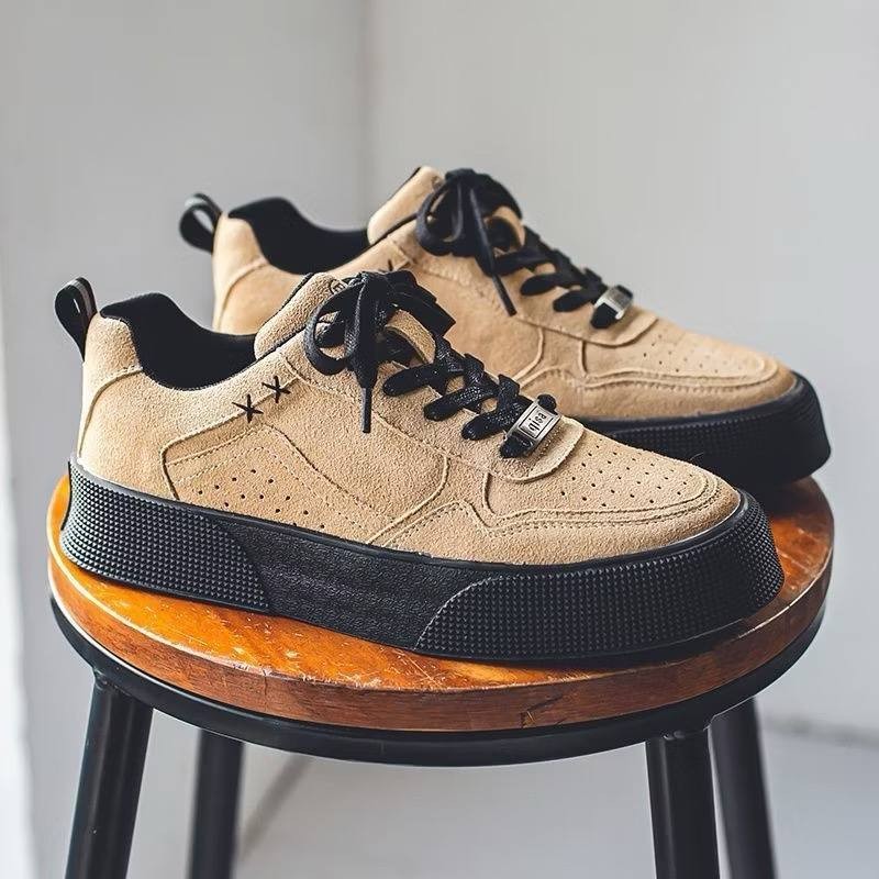 Men Shoes Autumn New Style Slip Trendy All-match Low-top Casual Sneakers