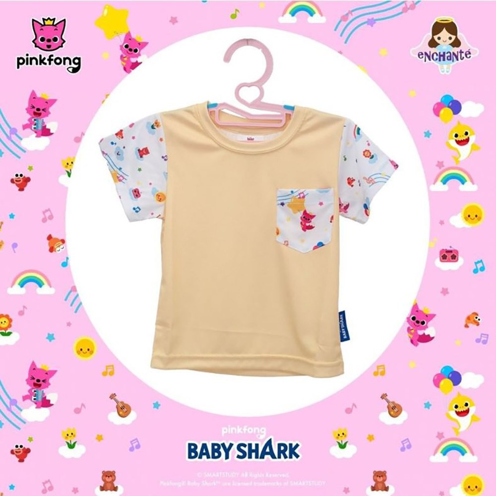 Pinkfong Baby Shark Celebrations Pocket Tee (Unisex)
