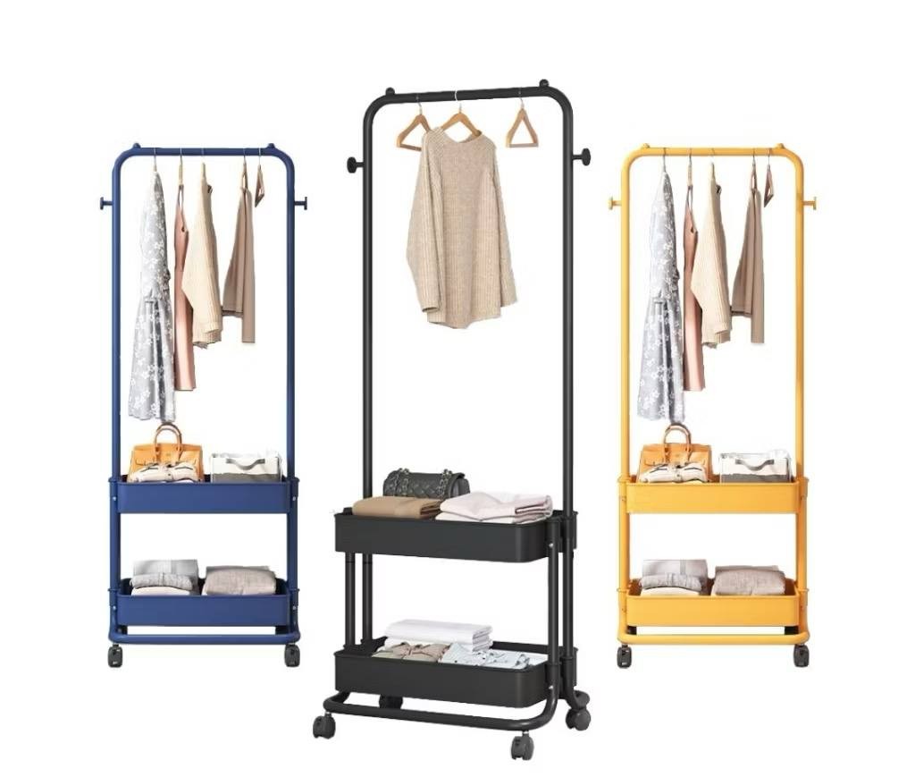 Cloth Rack Cloth Hanger Cloth Storage Rack Cloth Organizer Space Saving Cloth Hanging Rack Multipurpose Ready Stock