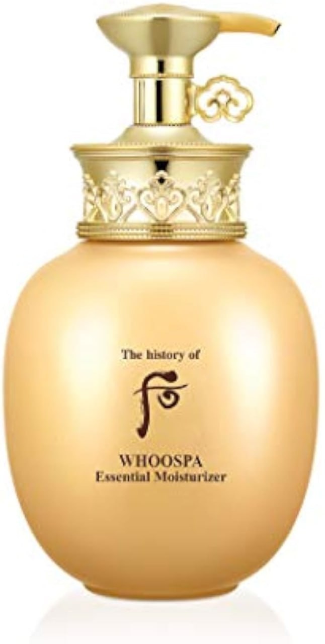 The History of Whoo Spa Essential Moisturizer | Premium Body Moisturizer for Professional Spa Care-like Sensation | Lightweight Texture, Moisturizing Finish & Aruvedic Fragrance, 220ml