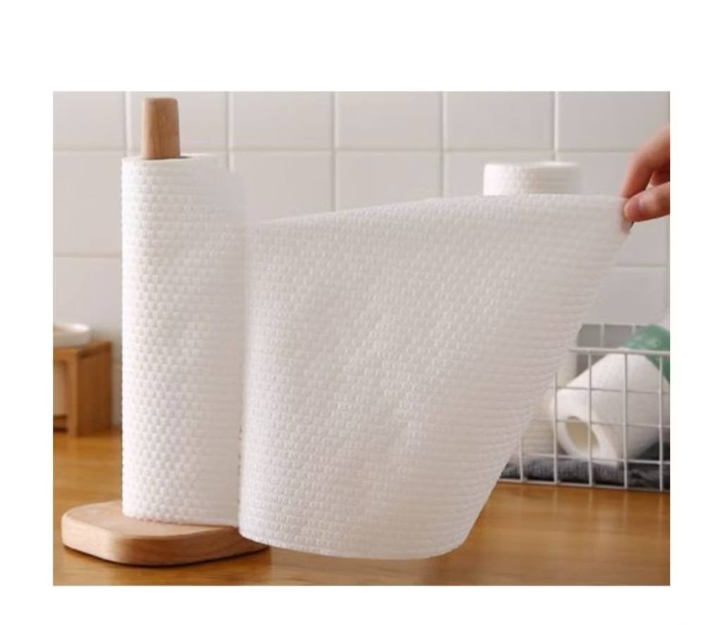 Kitchen towel Wipes Plain Reusable Washable Kitchen Cloth Wipes Kitchen Towel Rolls