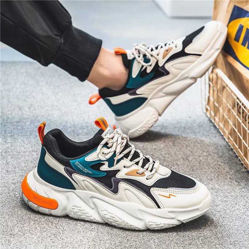 New Sports Men Chunky Shoes for Men on Sale Original Fashion Sneaker for Men Rubber Men's Shoes