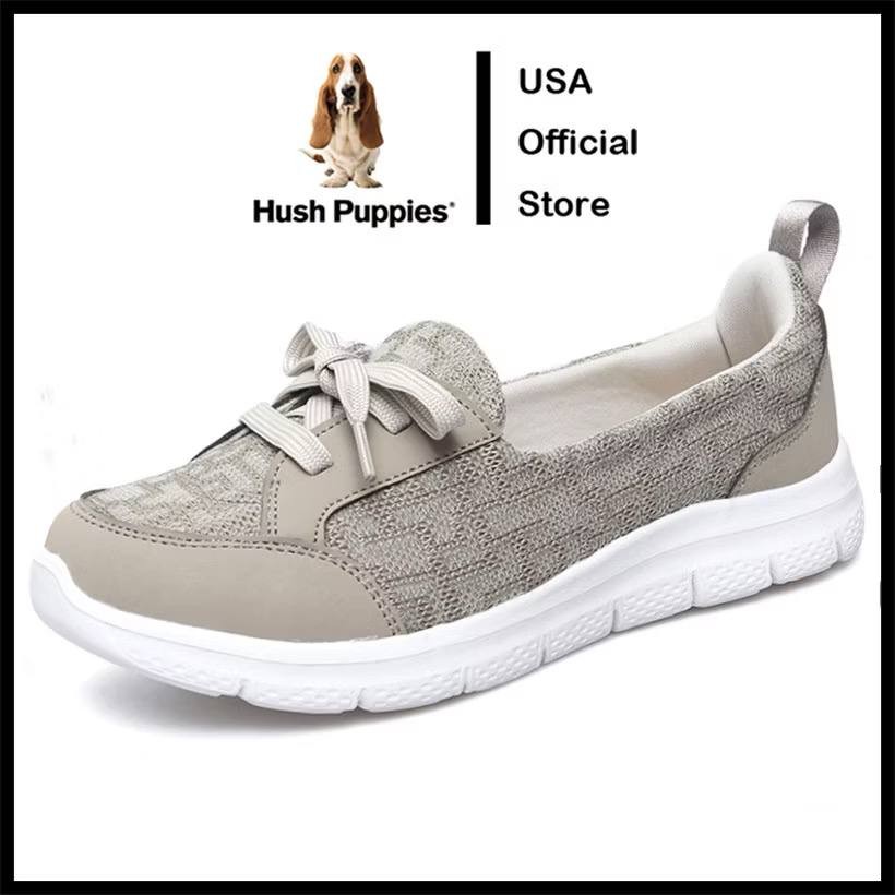 Hush Puppies shoes Women Flat shoes Women Korean women shoes sports shoes women sneakers slip on shoes women