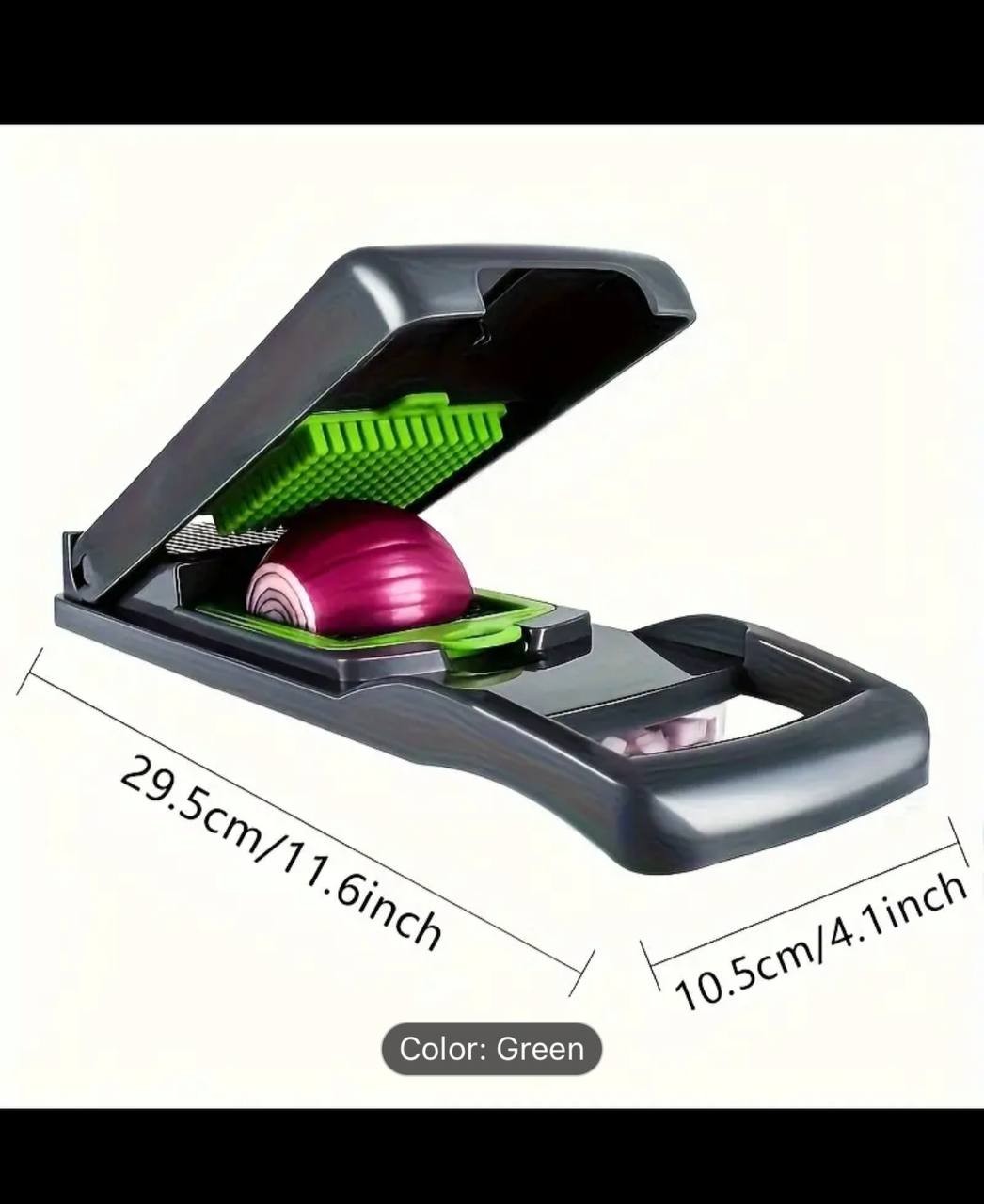 14in 1 Multifunctional Vegetable Chopper, Cutter Vegetable Dicer Slicer Cutter Mandoline Onion Chopper for Onion Potato Tomato Cucumber Carrot