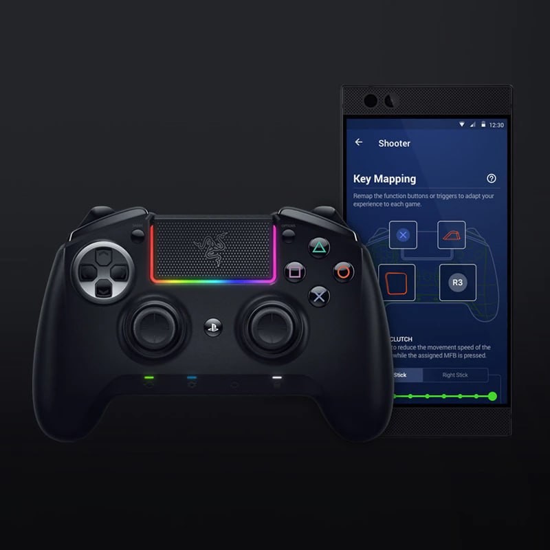 Razer Raiju Ultimate Edition PS4 Computer PC Bluetooth Wired Wireless Dual Mode USB Symphony Gamepad