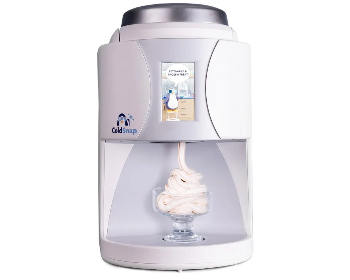 Frozen Treat Machine � Instant Ice Cream, Non-Dairy Frozen Desserts, Smoothies, Protein Shakes, Frozen Lattes, & More, Freeze-on-Demand Technology, Sustainable, Single-Serve Pods