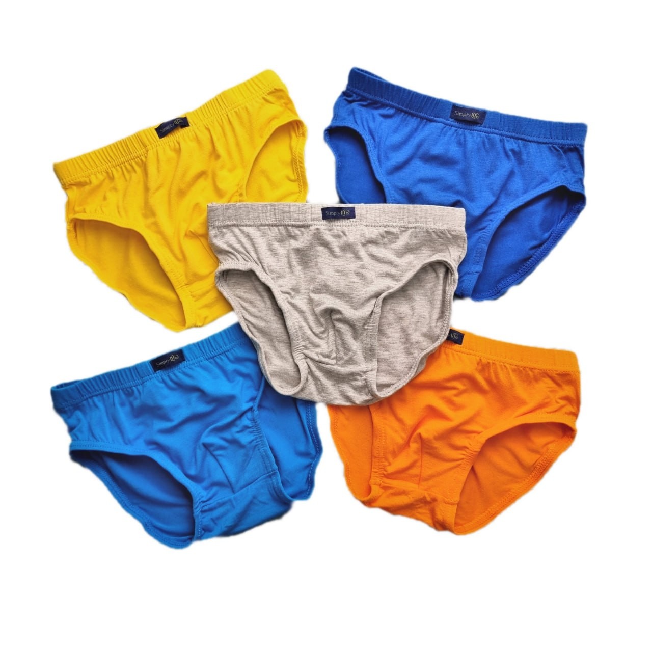 Simply Life - Bamboo - Boys Briefs (5-Pack Set)