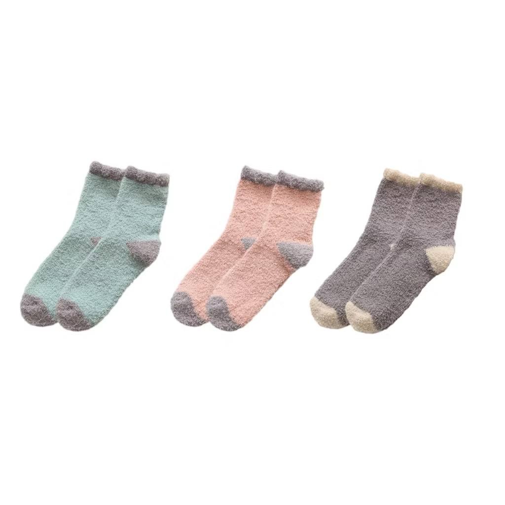 Socks Stoking Terapi Stoking Pantang Fluffy Sock