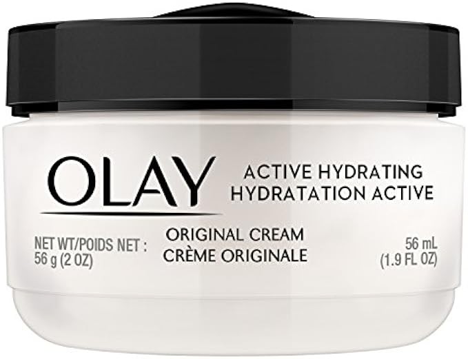 Olay Active Hydrating Cream Face Moisturizer, 1.9 fl oz Packaging may Vary