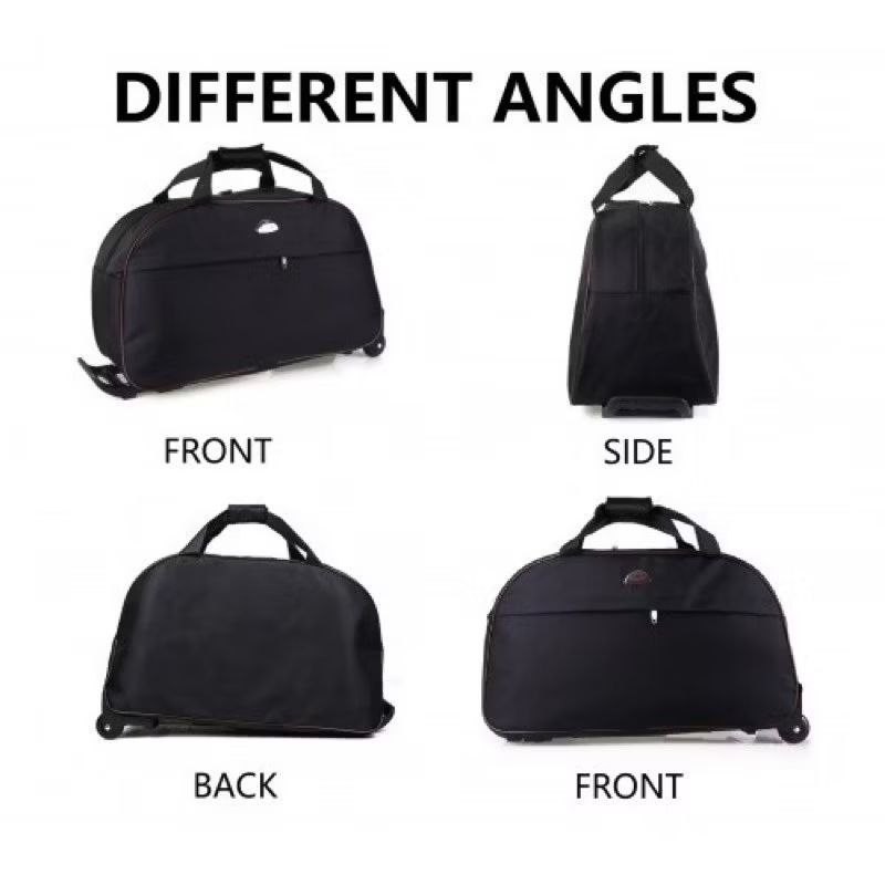 24inch Nylon Material Luggage Bag Large Size Waterproof 2 Wheels