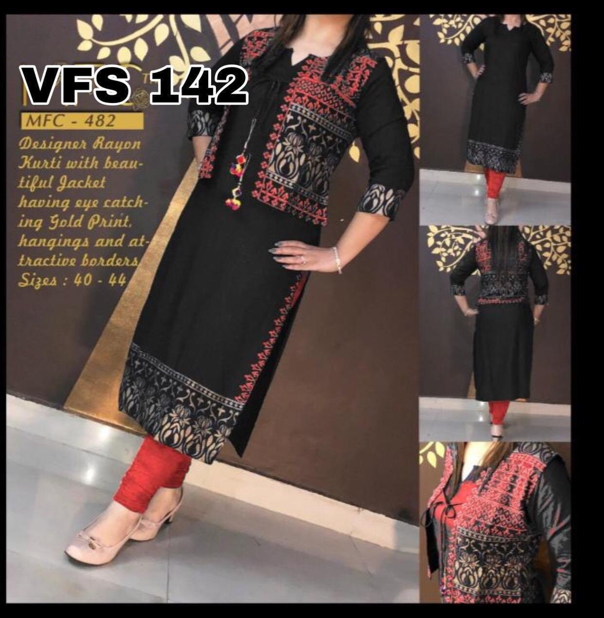 NEW DIGITAL PRINT KURTI PAIRED WITH BEAUTIFUL MATCHING JACKET