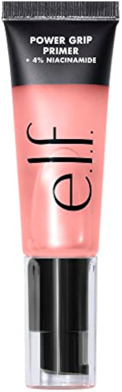 e.l.f. Power Grip Primer + 4% Niacinamide, Gel-Based & Hydrating Face Primer, Evens Skin & Brightens, Grips Makeup, Vegan & Cruelty-Free, 0.811 Fl Oz
