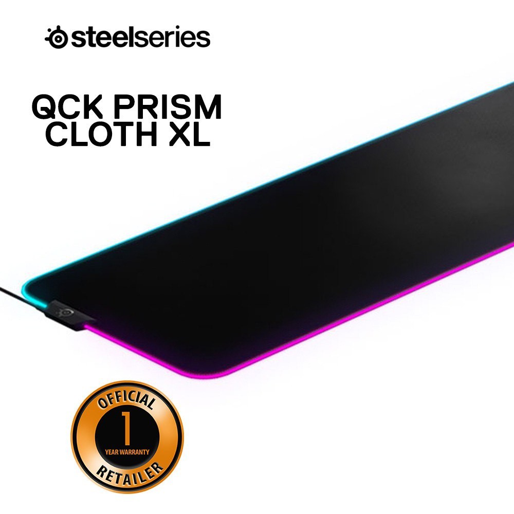 SteelSeries QcK Prism Cloth Gaming Mouse Pad (XL)